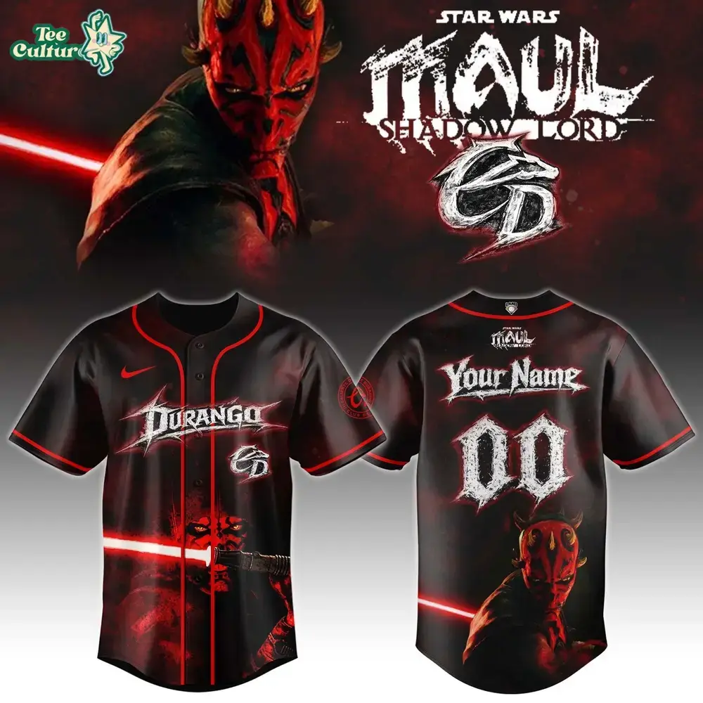 Durango Maul Shadow Lord 2026 Limited Edition Baseball Jersey Image