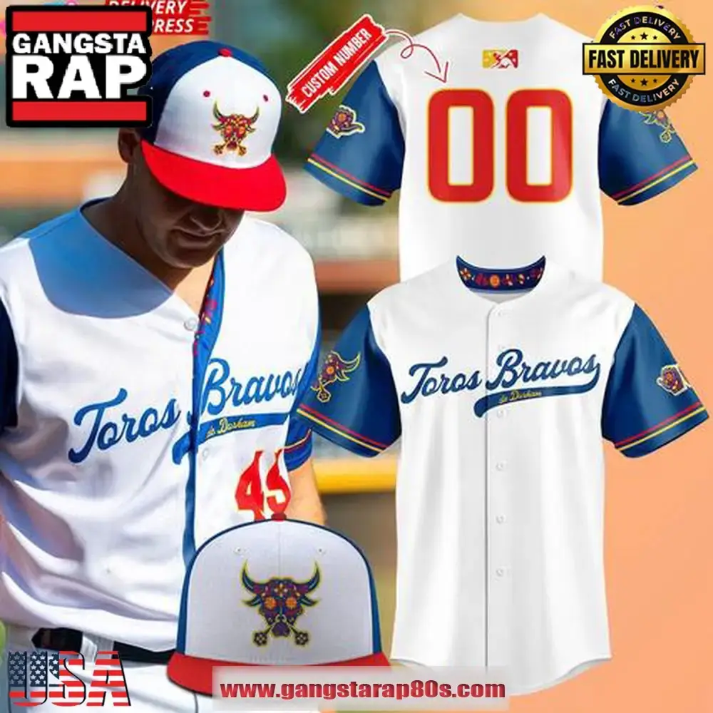 Durham Bulls Latin American Hispanic Special Custom Name Number Baseball Jersey Shirt Image