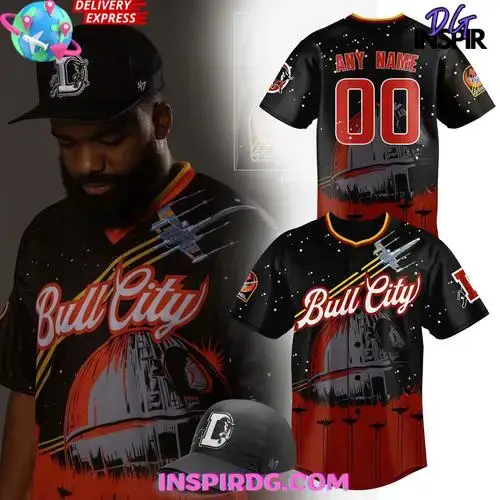 Durham Bulls Star Wars Night 2025 Baseball Jersey Image