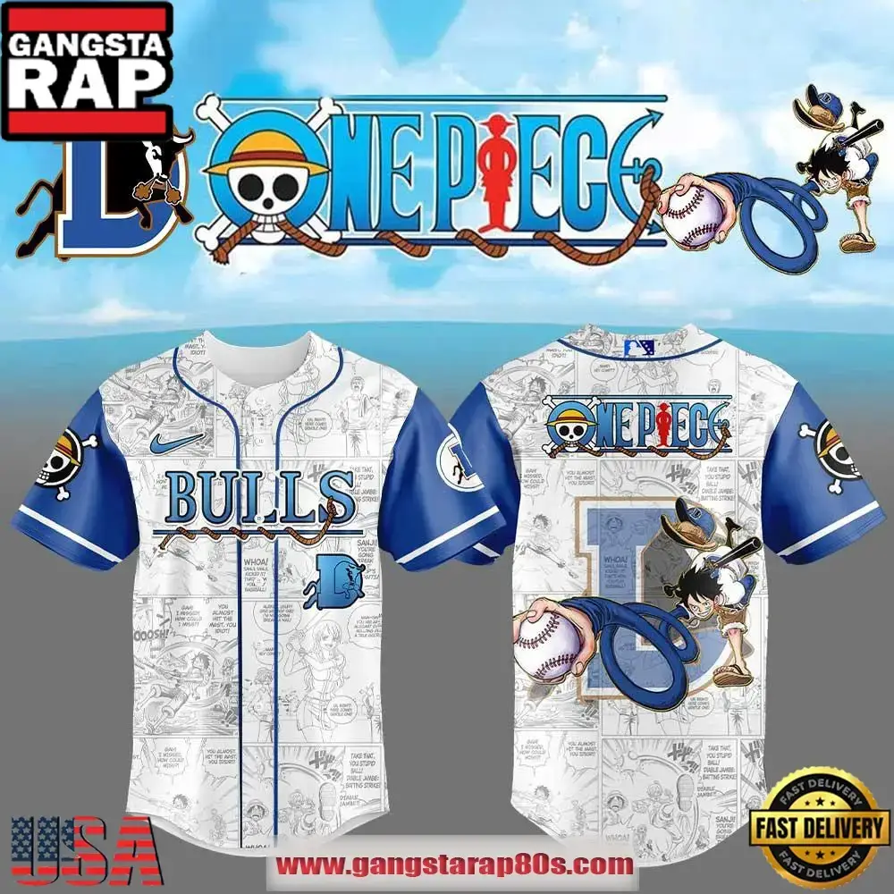 Durham Bulls x One Piece Limited Edition Baseball Jersey Image