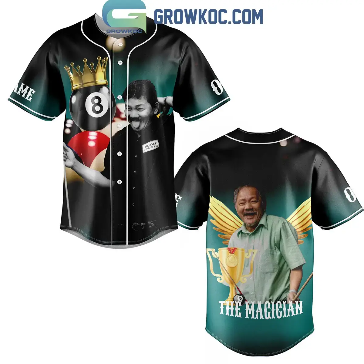 Efren Manalang Reyes The Magician Fan Personalized Baseball Jersey Image