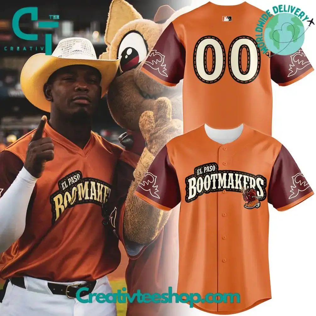 El Paso Bootmaskers New 2025 Custom Baseball Jersey Image