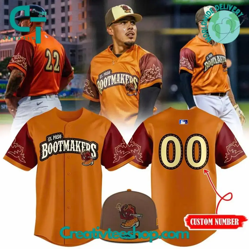 El Paso Chihuahuas 2025 Bootmakers Special Custom Jersey Image