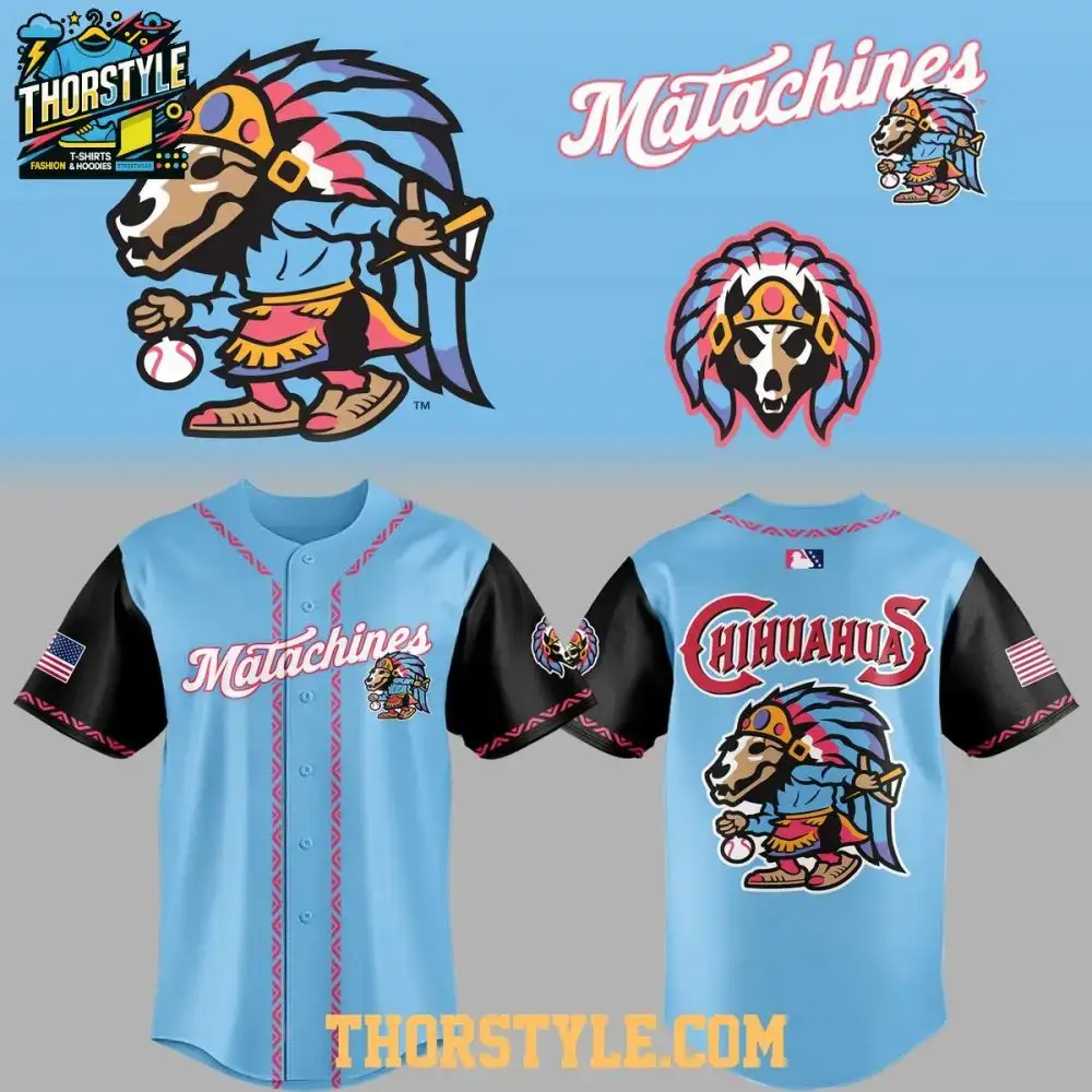 El Paso Chihuahuas El Paso Matachines Indigenous Night 2026 Baseball Jersey Image