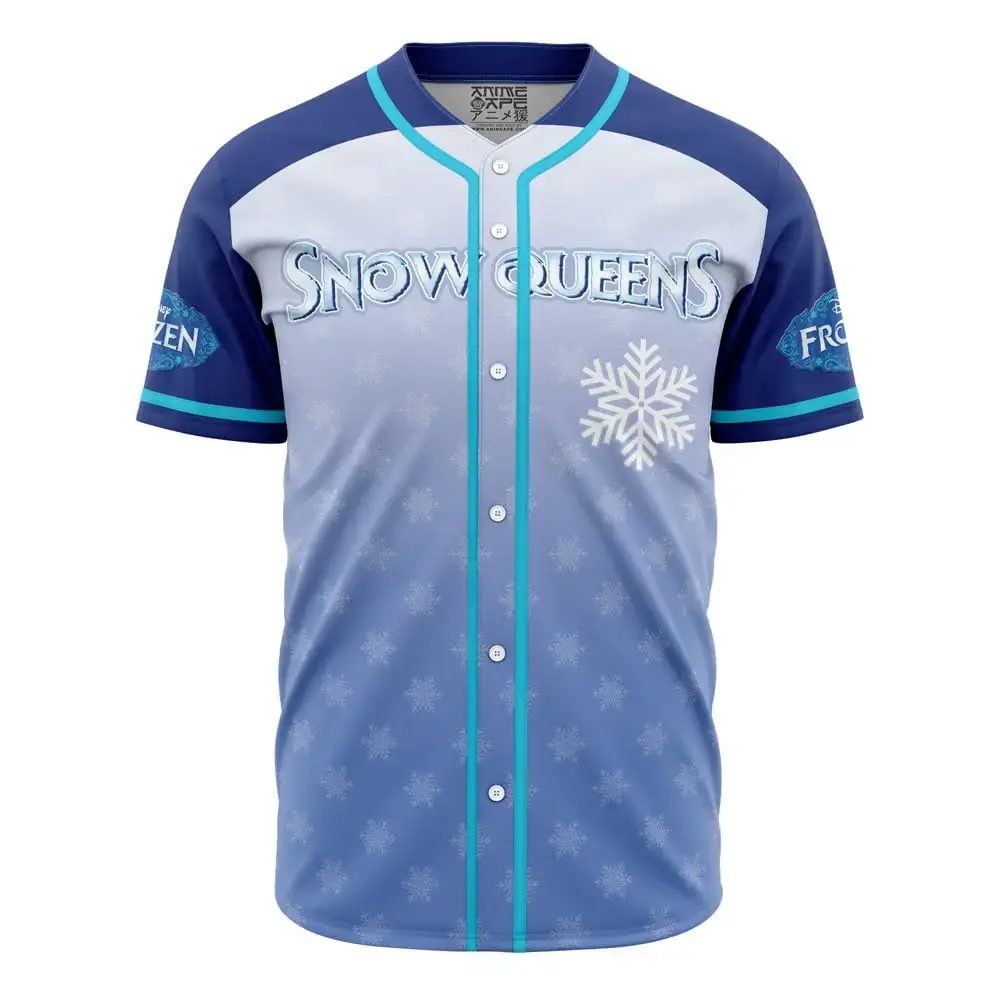 Elsa Frozen V1 Baseball Jersey Image