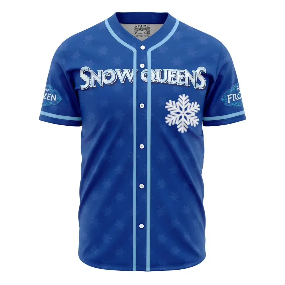 Elsa Frozen V2 Baseball Jersey Image