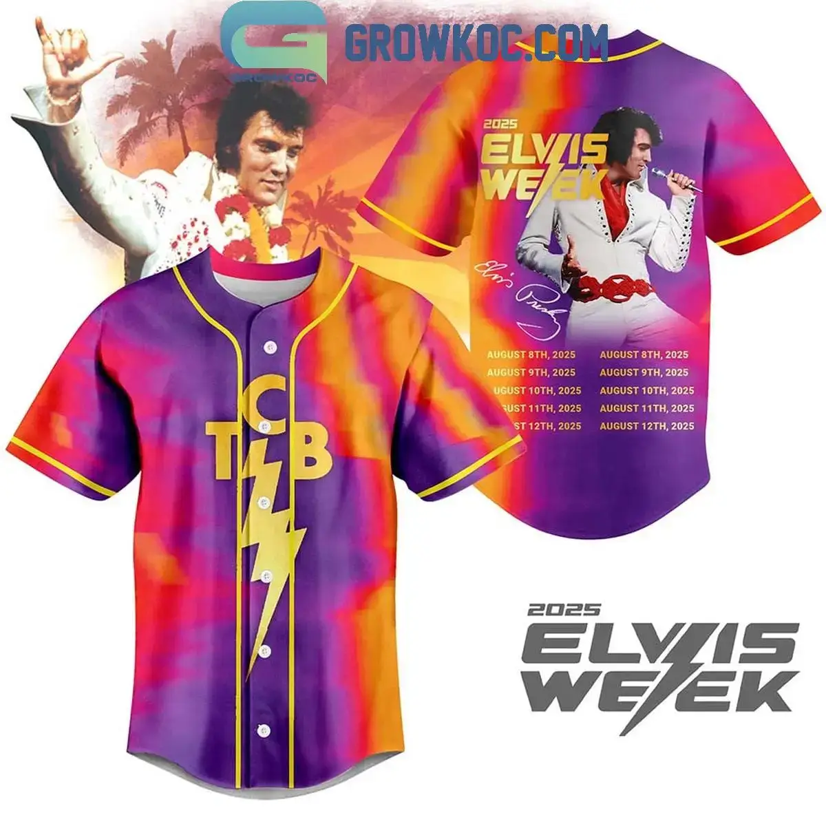 Elvis Presley Week 2025 Jersey Image