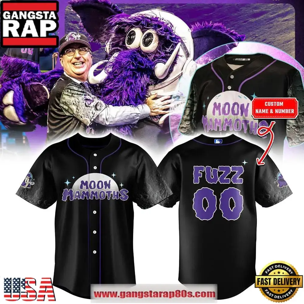 Erie Moon Mammoths Limited Edition Custom Baseball Jersey Image