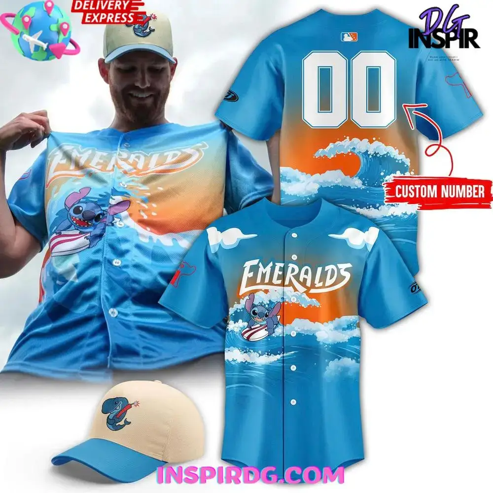 Eugene Emeralds X Lilo & Stitch Night 2025 Performance Jersey Image
