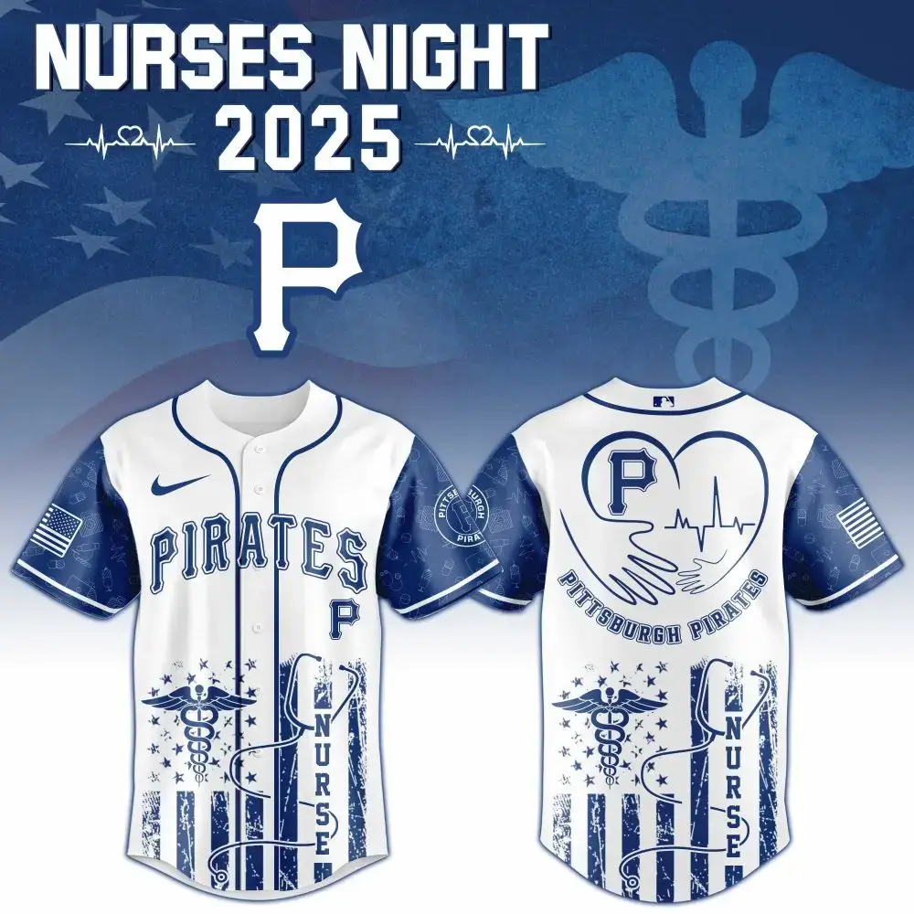 Exclusive 2025 Pirates Nurses Night Jersey – Celebrate Healthcare Heroes In Style! Image