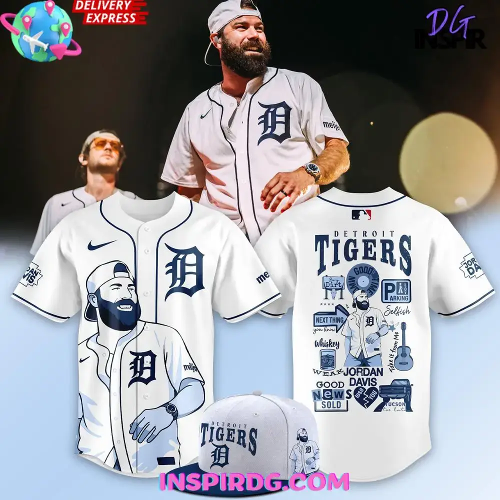 Exclusive Detroit Tigers Graphic Jersey - Limited Edition Design Image