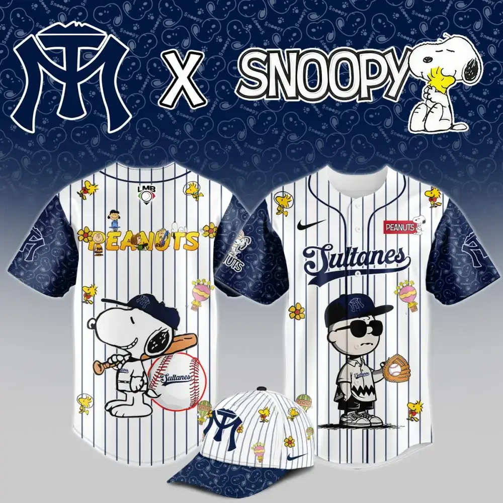Exclusive Snoopy Baseball Jersey - Limited Edition Peanuts Collaboration Image