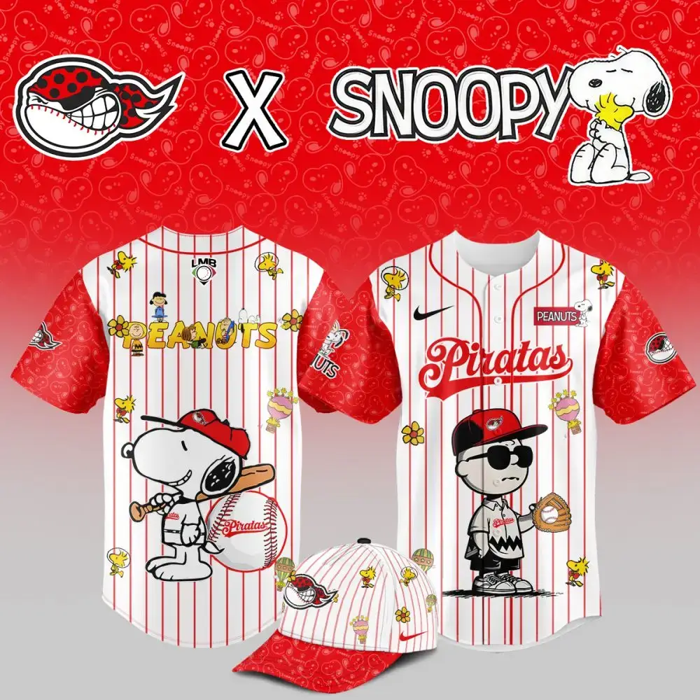 Exclusive Snoopy X Peanuts Baseball Jersey - Limited Edition Fun Gear! Image