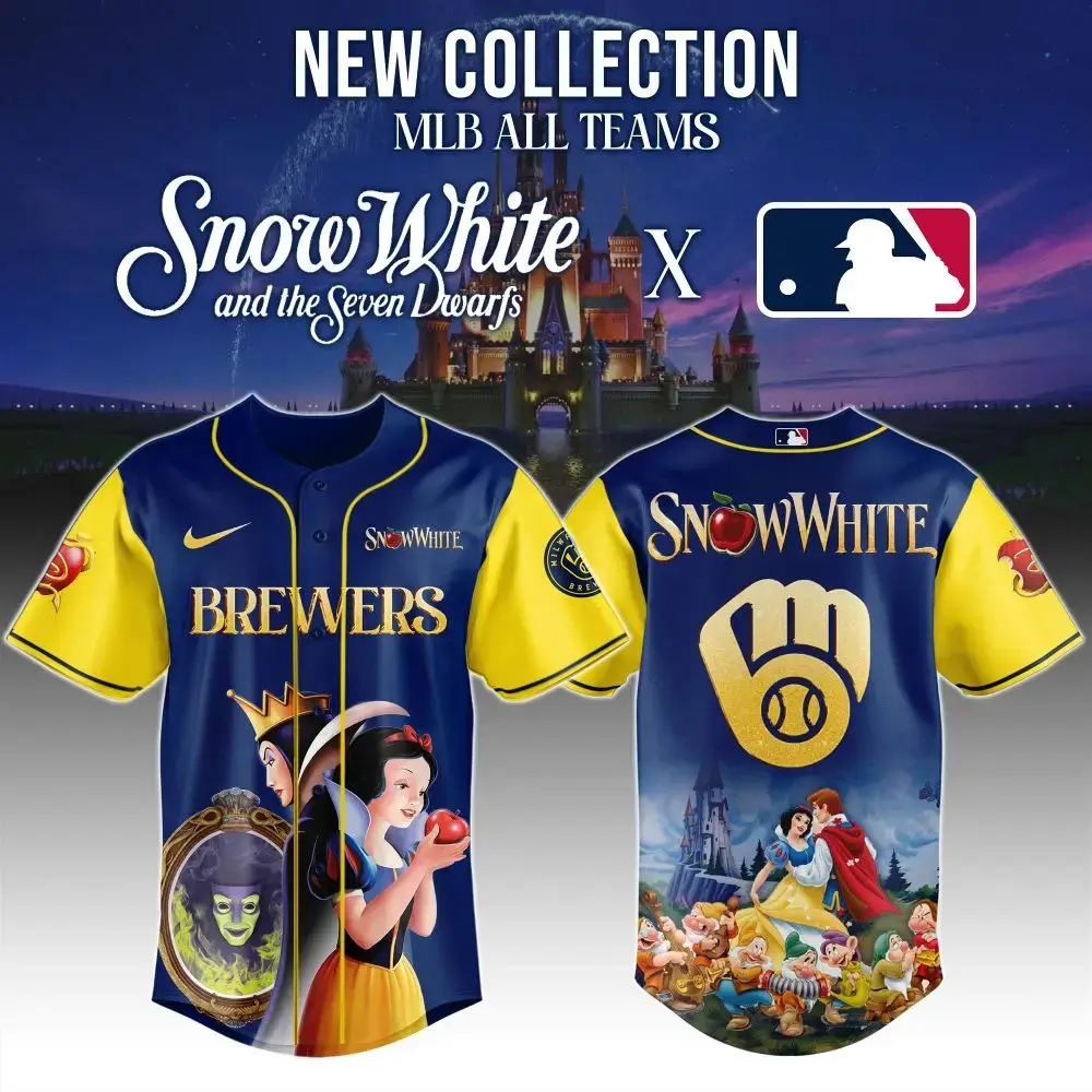 Exclusive Snow White Mlb Jersey - Disney & Baseball Magic Collide! Image