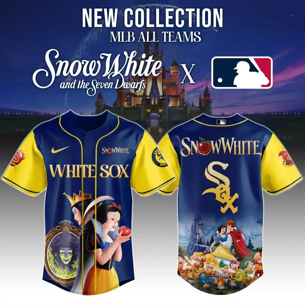 Exclusive Snow White Mlb Jersey - Limited Edition Disney X Baseball Team Gear Image