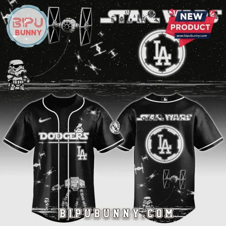 Exclusive Star Wars X Dodgers Jersey – Limited Edition Sci-Fi Fan Gear Image
