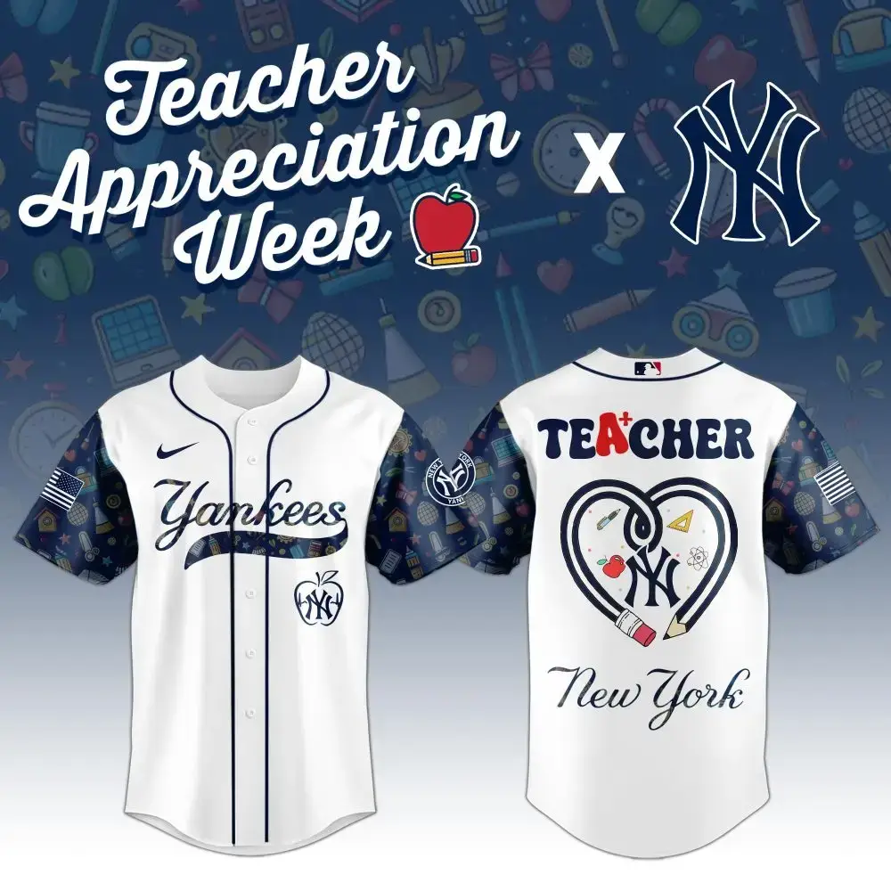 Exclusive Yankees Teacher Appreciation Jersey – Celebrate Educators! Limited Edition Image