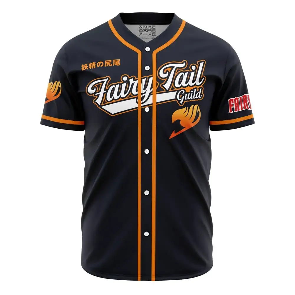 Fairy Tail Guild Fairy Tail Baseball Jersey Image