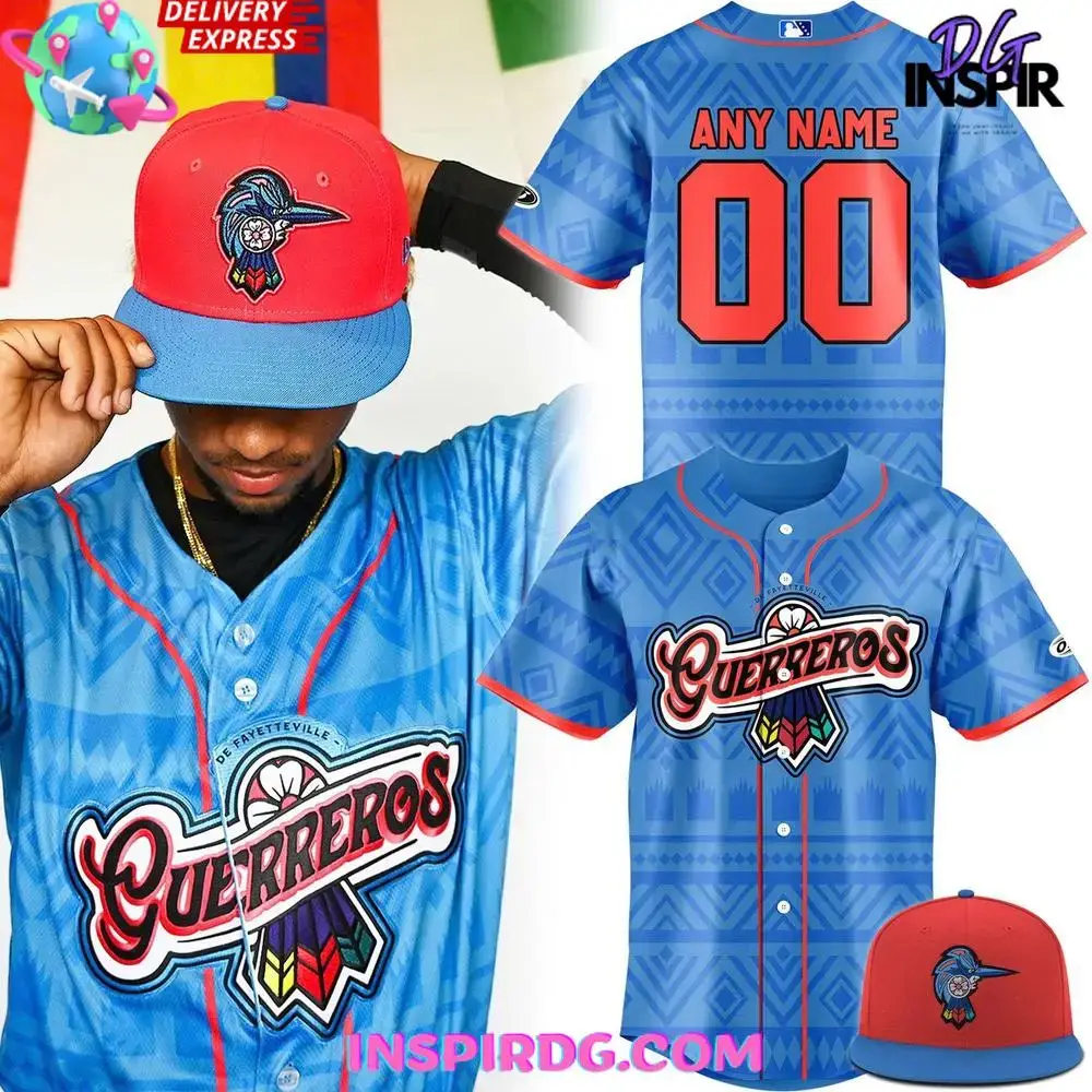 Fayetteville Woodpeckers “Los Guerreros De Fayetteville” Special Edition Jersey Image