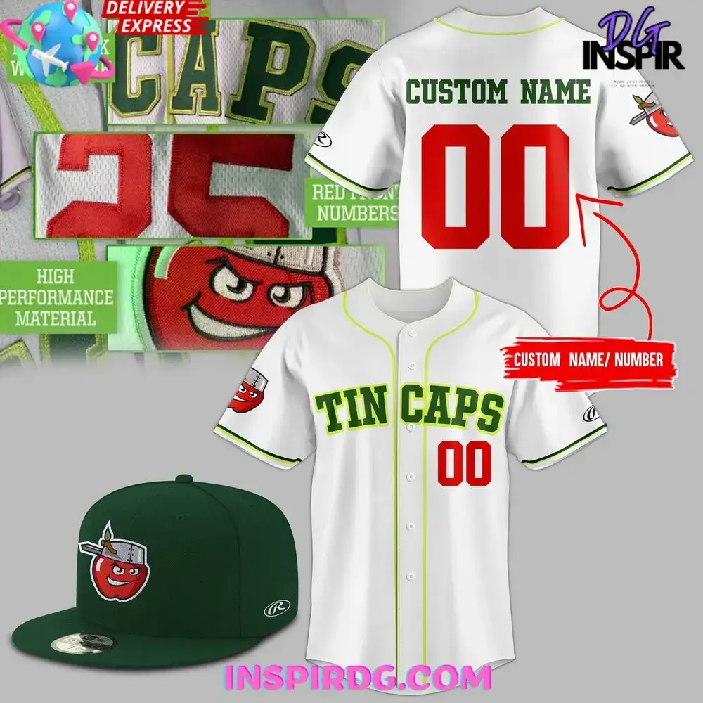 Fort Wayne Tincaps New Home Uniform 2025 Jersey Image