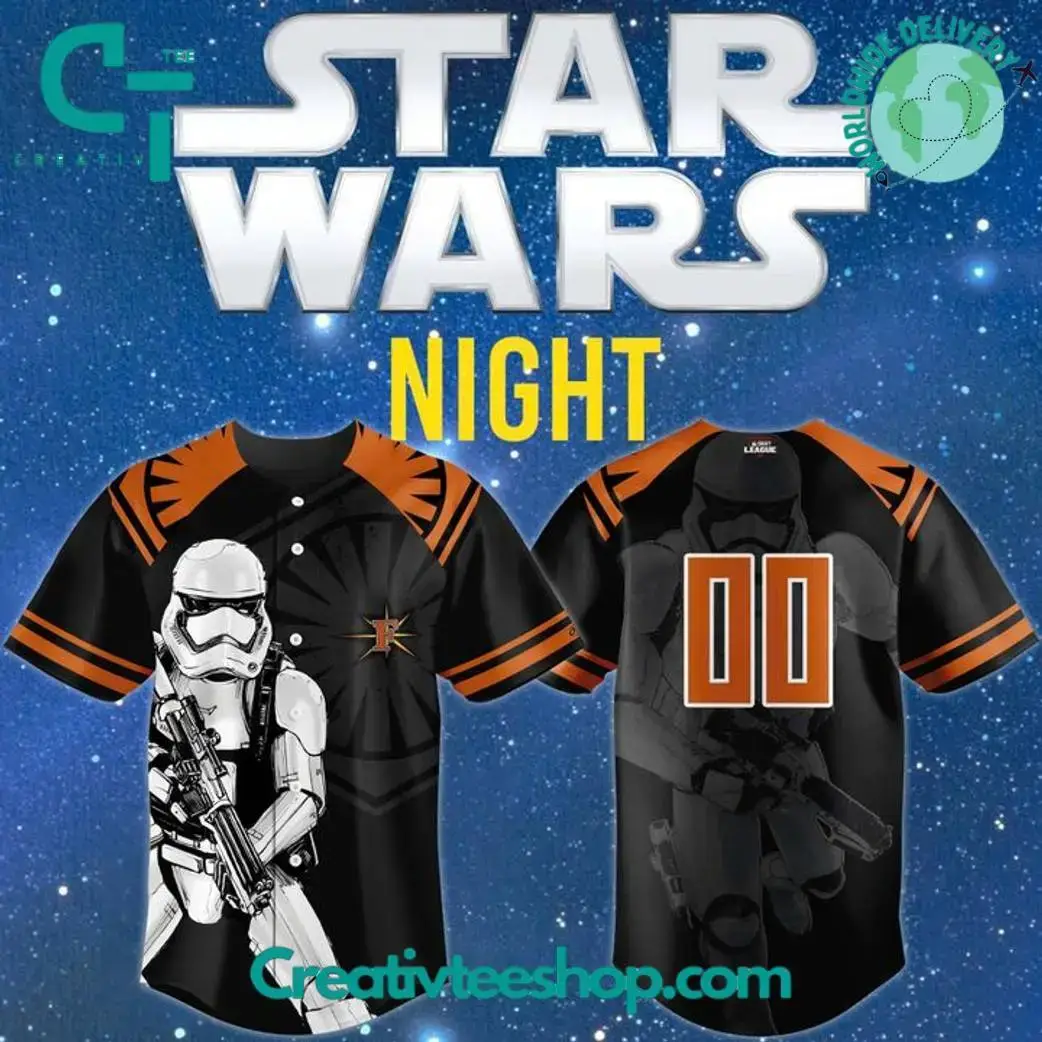 Frederick Keys X 2025 Star Wars Night 2025 Special Baseball Jersey Image