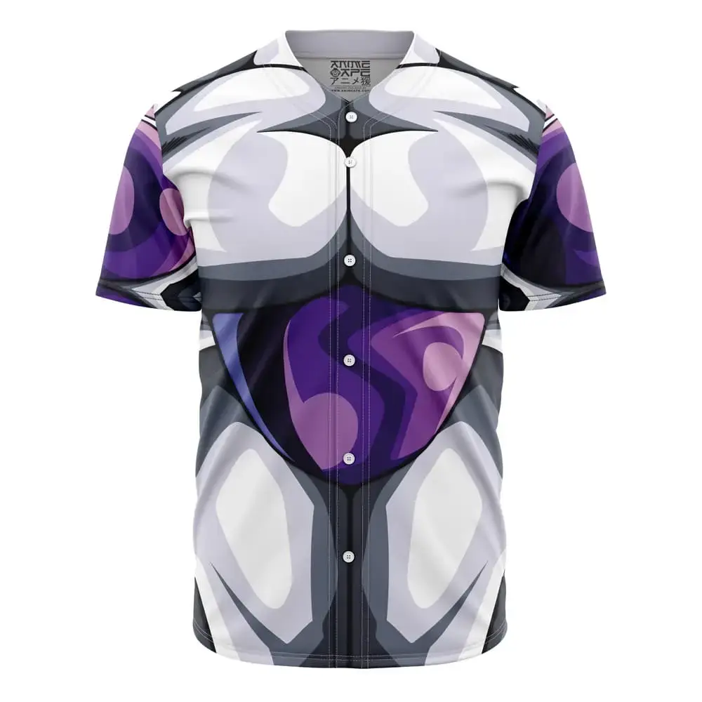Frieza 3D Skin Cosplay Dragon Ball Z Baseball Jersey Image