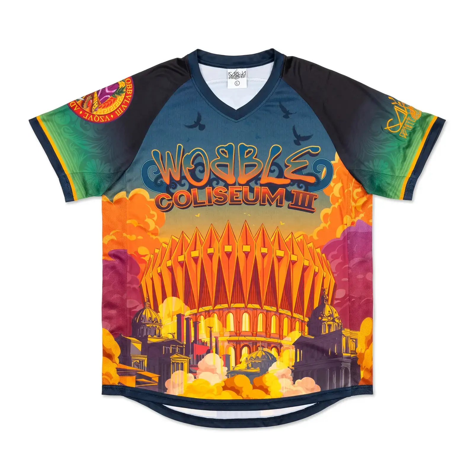Ganja White Night Merch Football Jersey Wobble Coliseum III Football Jersey Gift For Music Fan Image