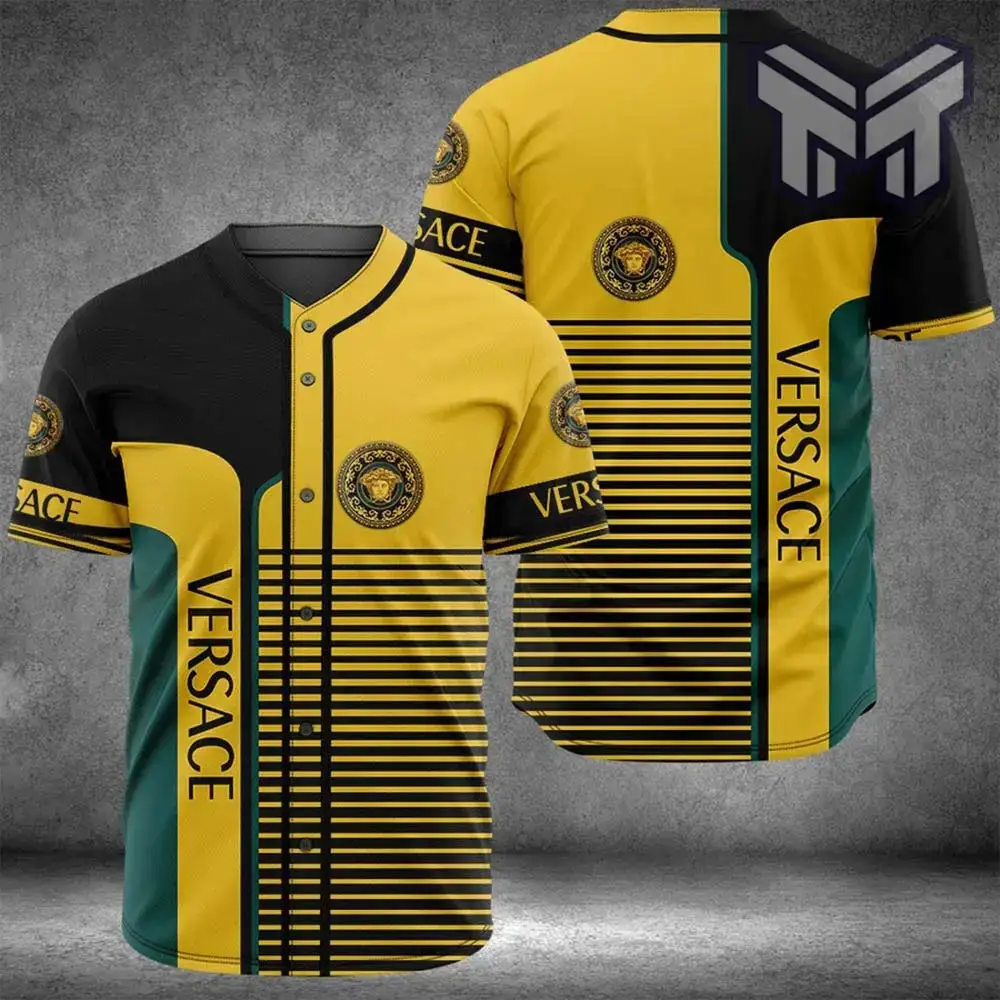 Gianni Versace Baseball Jersey Shirt Luxury Clothing Clothes Sport For Men Women Hot Image