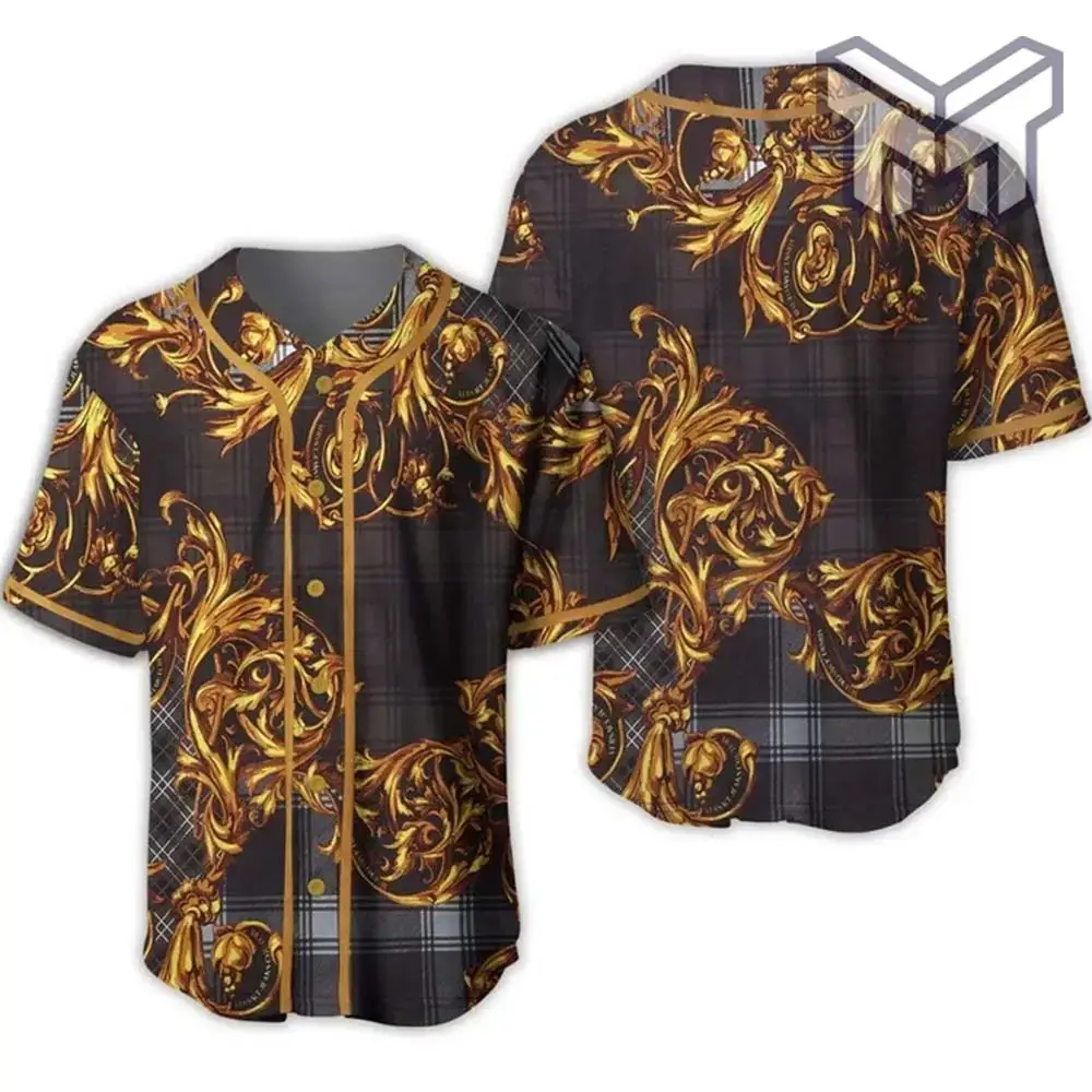 Gianni Versace Baseball Jersey Shirt Luxury Clothing Clothes Sport For Men Women Hot Type03 Image