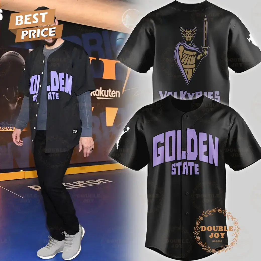 Golden State Warriors VALKYRIES Limited Edition 2025 Baseball Jersey Image
