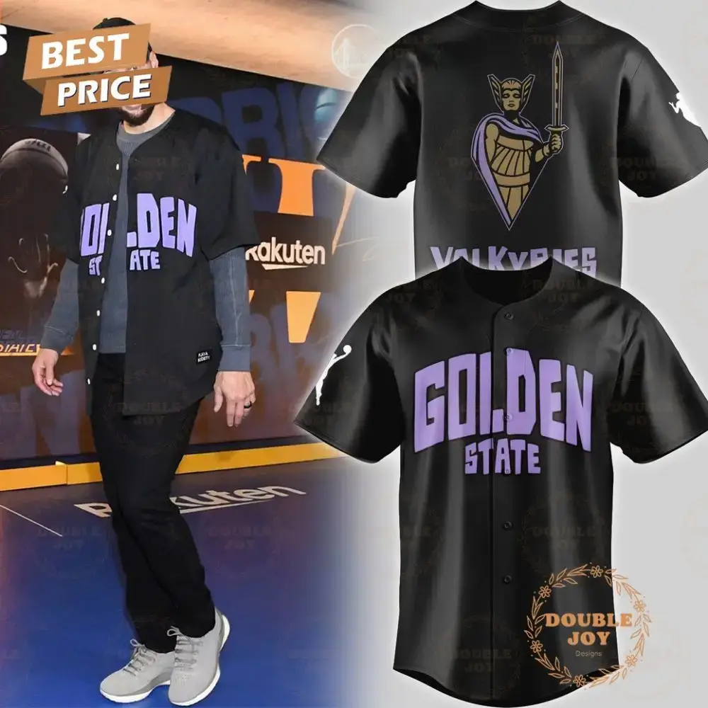 Golden State Warriors Valkyries Limited Edition 2025 Baseball Jersey Image