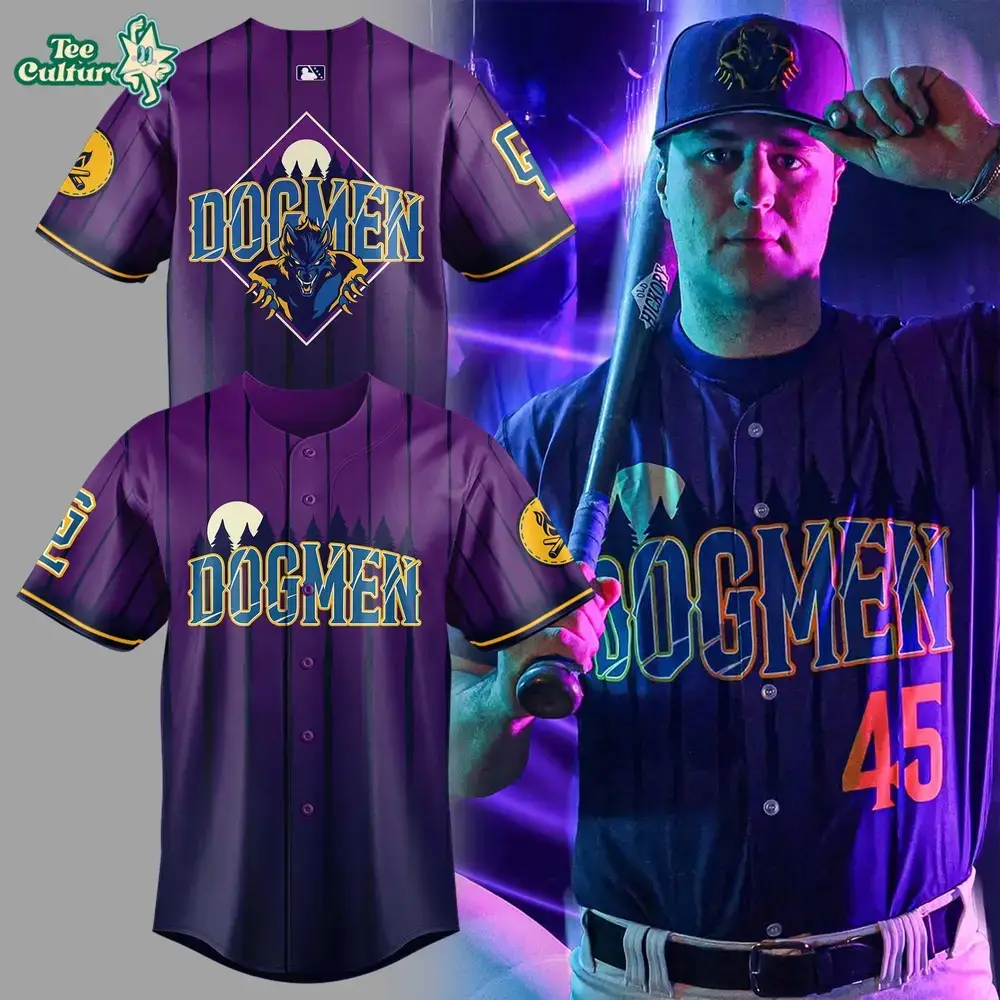 Great Lakes Loons Michigan Dogmen Wilson Baseball Jersey V2 Image