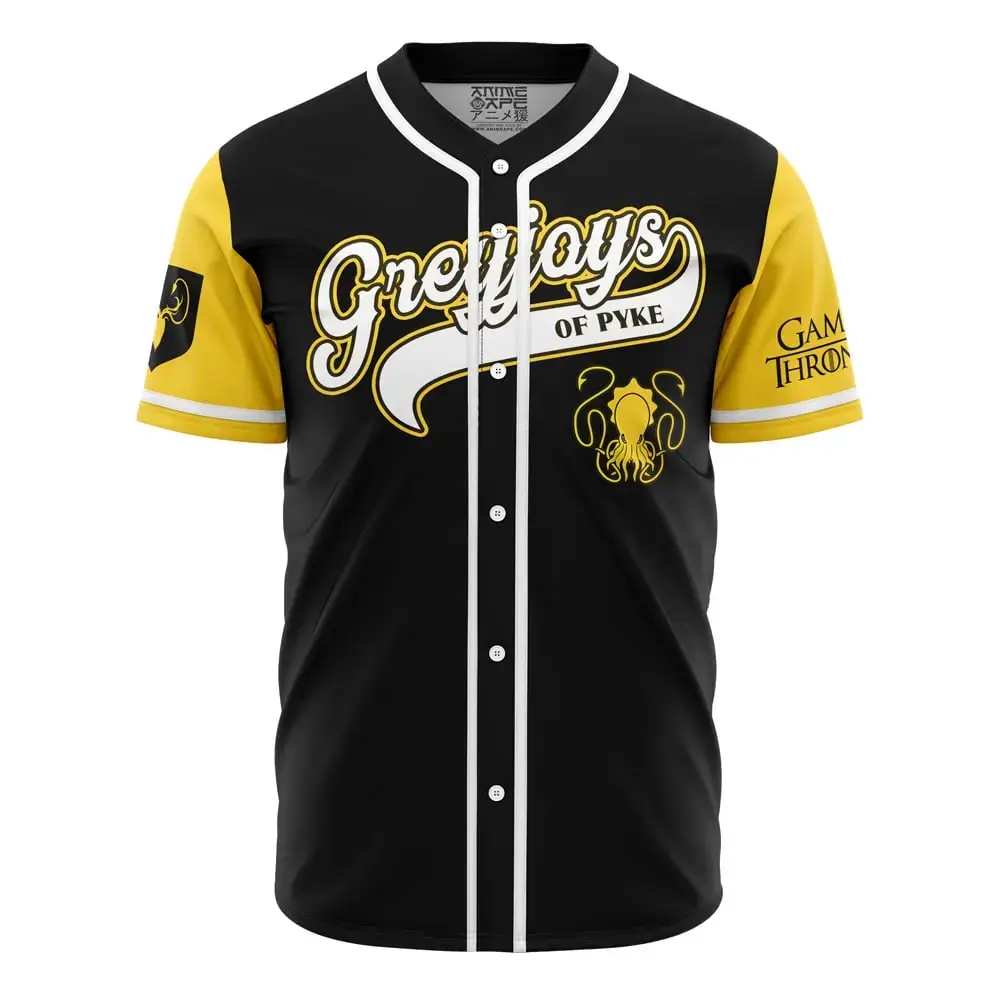 Greyjoys Of Pyke Game Of Thrones Baseball Jersey Image
