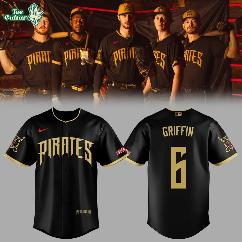 Griffin #6 x New Pittsburgh Pirates City Connect Jersey Image