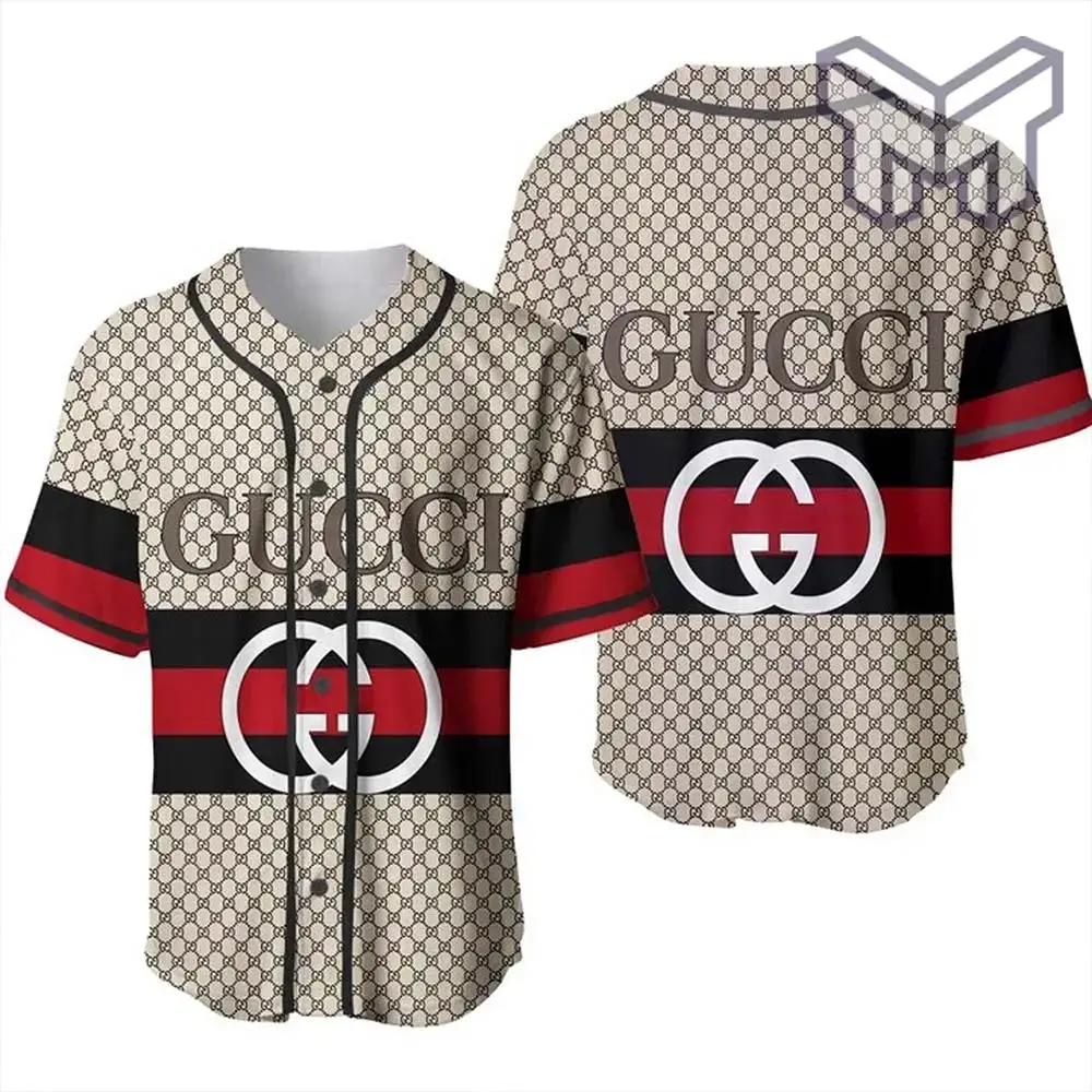 Gucci Baseball Jersey Shirt Luxury Clothing Clothes Sport For Men Women Hot Type01 Image