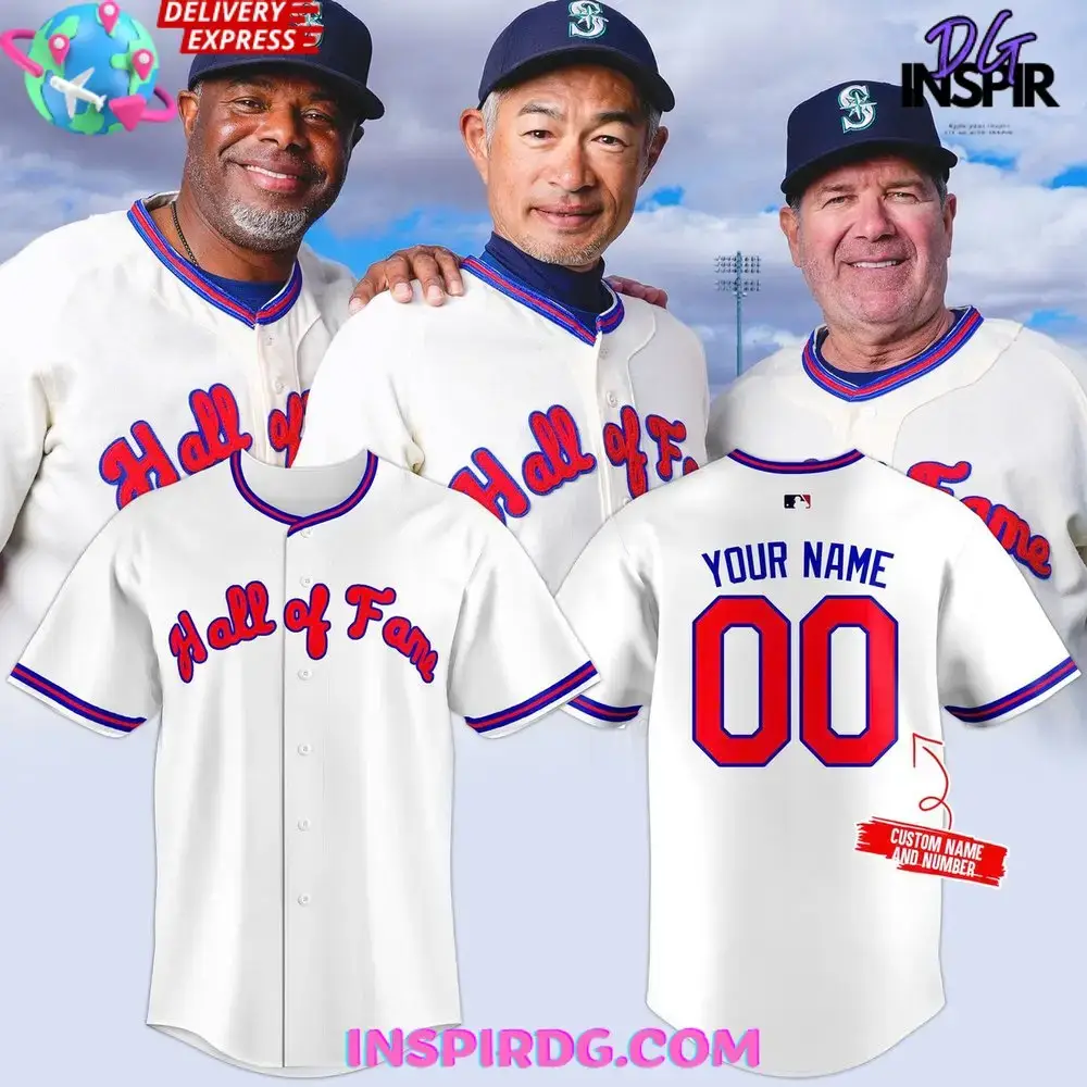 Hall Of Fame Seattle Mariners Special Baseball Jersey Image