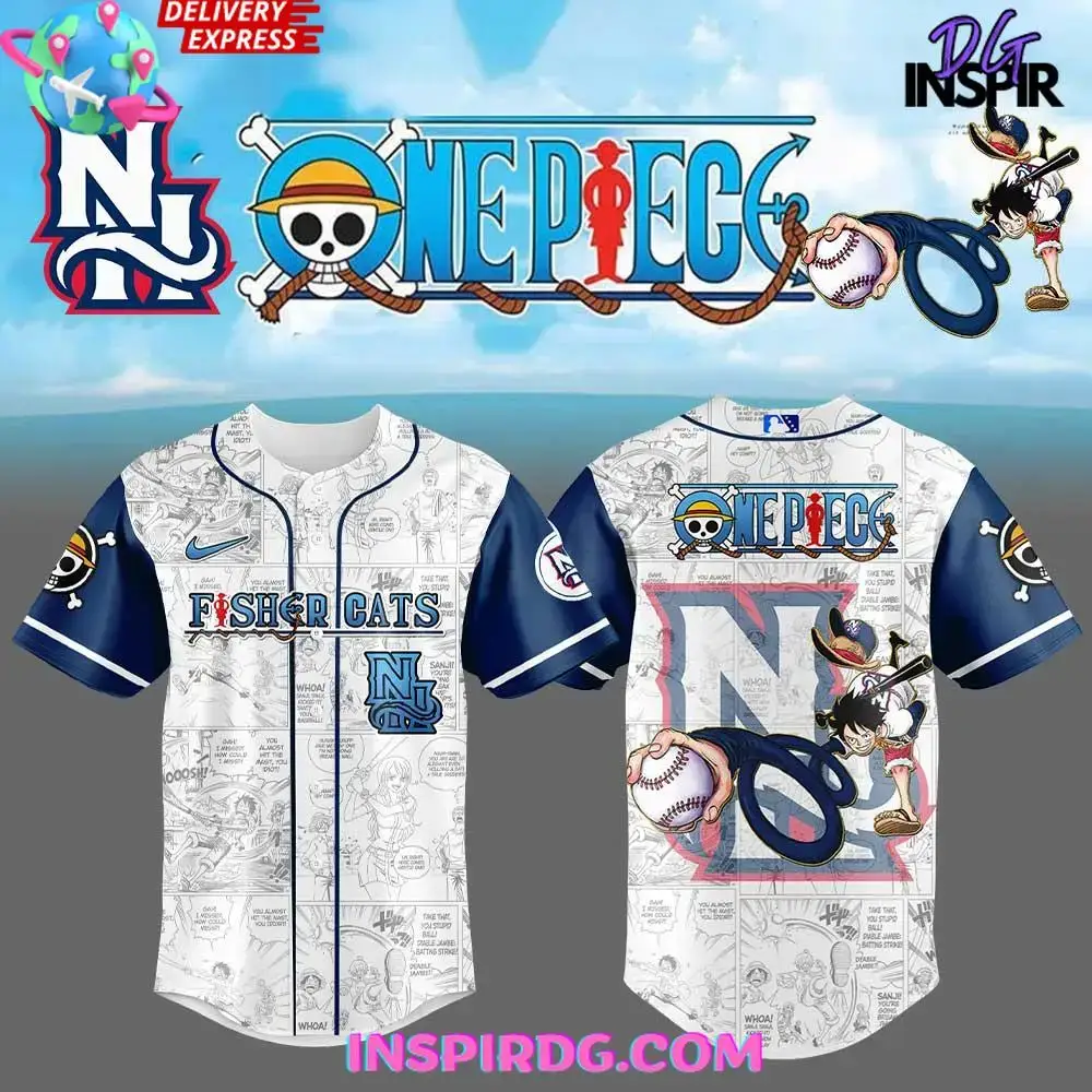 Hampshire Fisher Cats One Piece Night Game 2025 Baseball Jersey Image