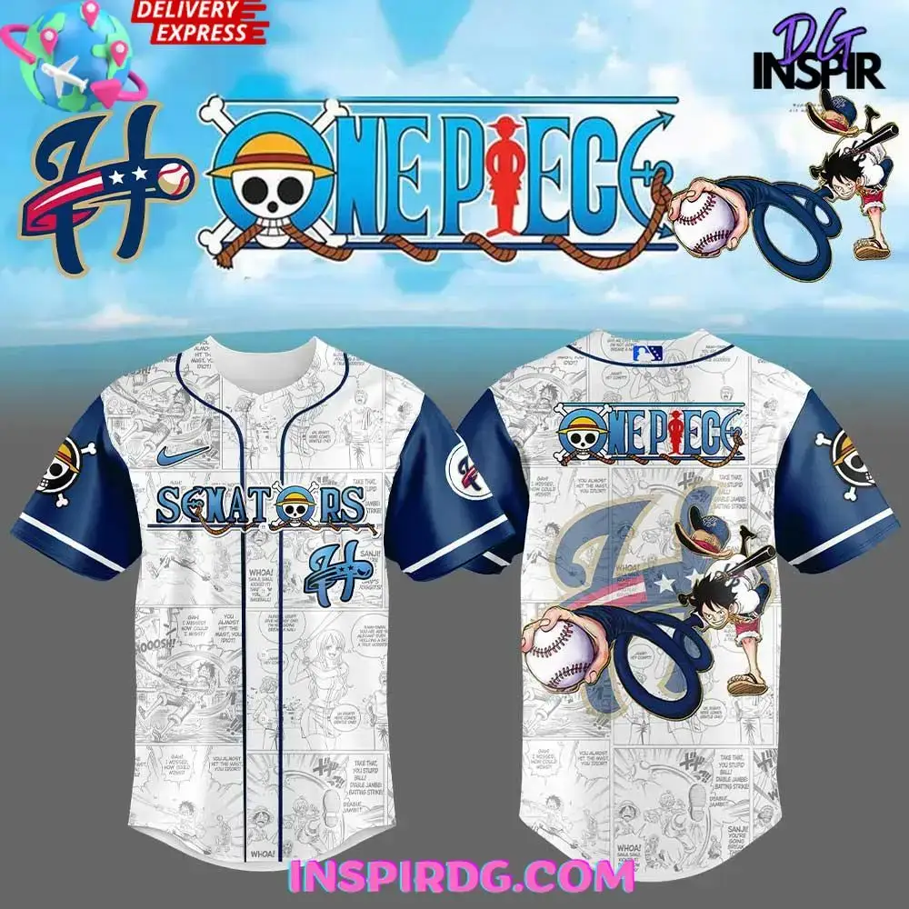 Harrisburg Senators X One Piece Night Game 2025 Baseball Jersey Image