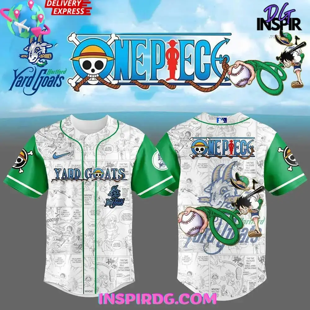 Hartford Yard Goats One Piece Night Game 2025 Baseball Jersey Image