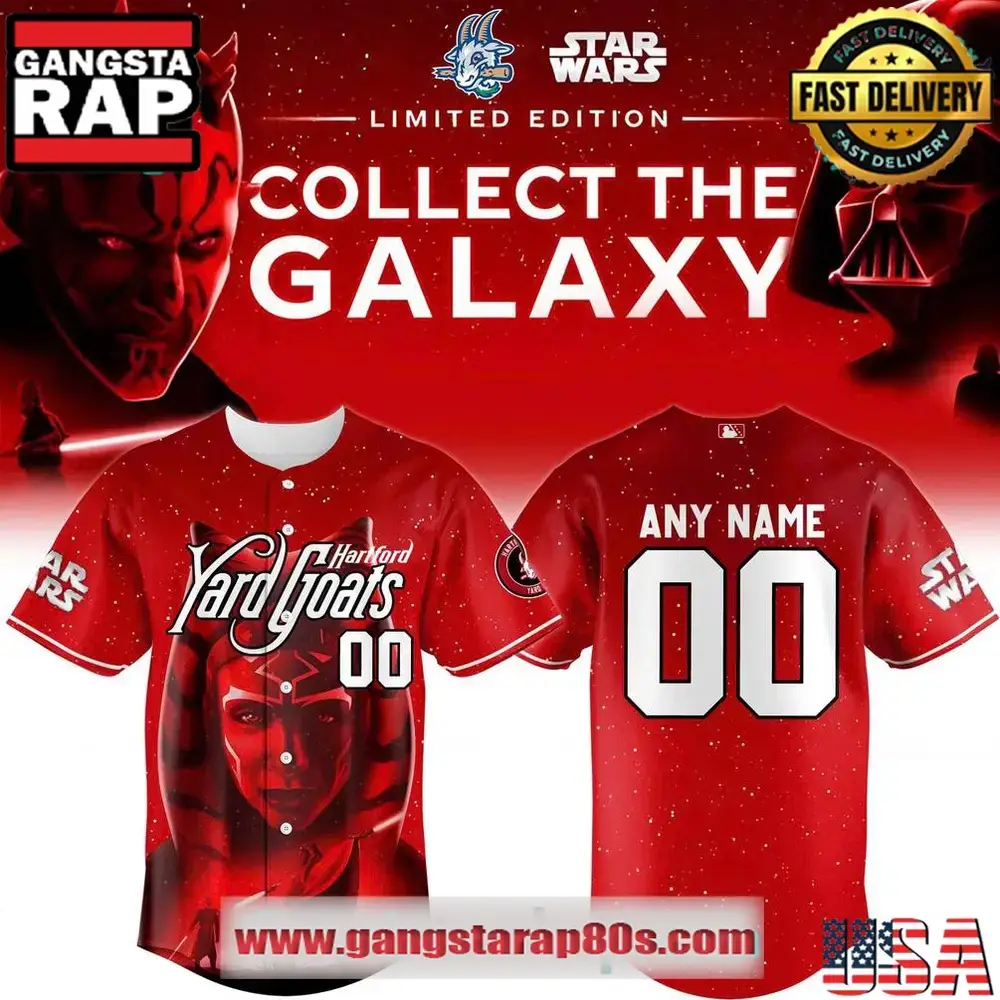 Hartford Yard Goats x Star Wars 2025 Baseball Jersey Image