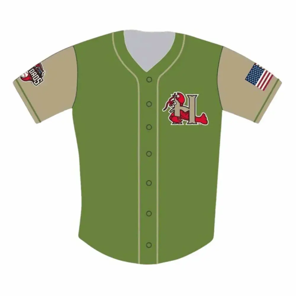 Hickory Crawdads Military Jersey 2025 Hickory Crawdads Merch Gifts For Baseball Lovers Image