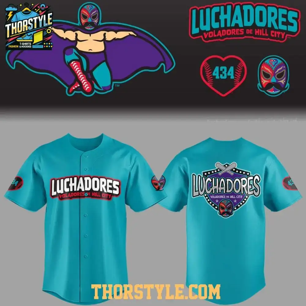 Hill City Howlers Luchadores Voladores De Hill City 2026 Baseball Jersey Image