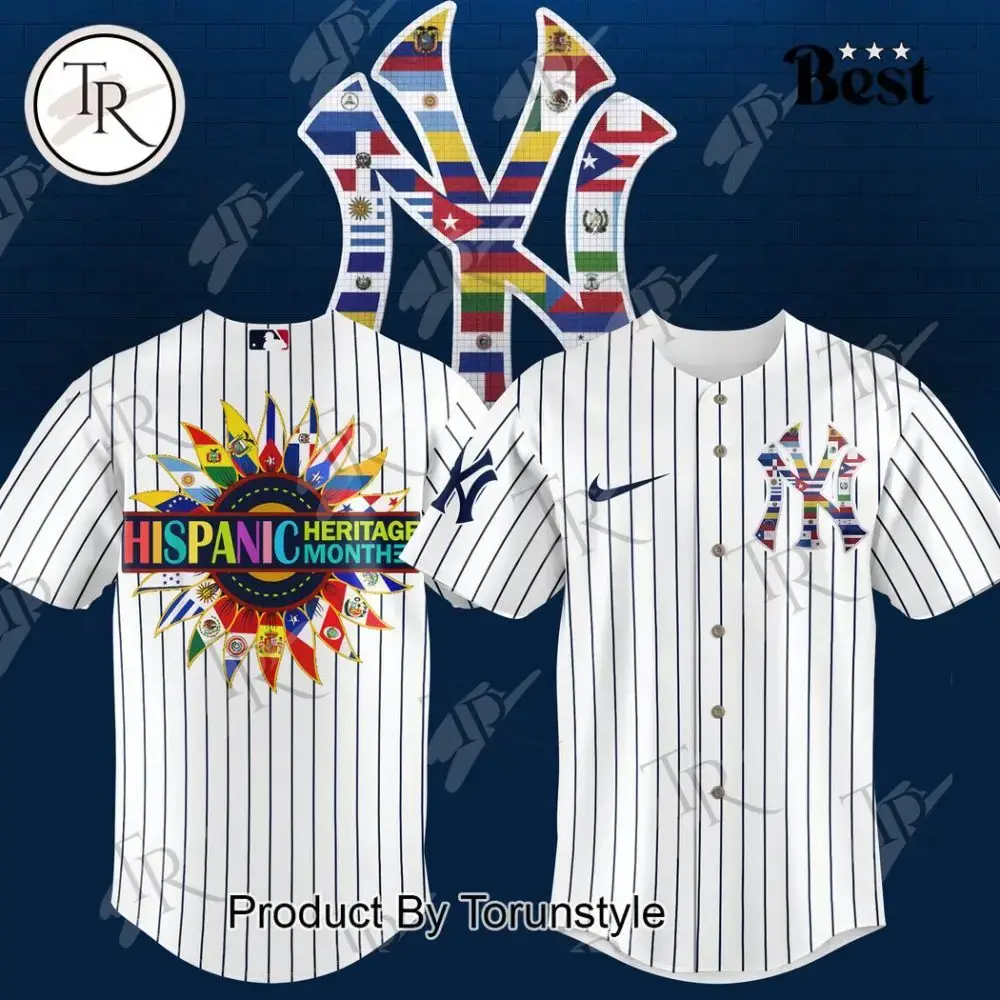Hispanic Heritage Month Baseball Jersey - Celebrate With Style & Pride! Image