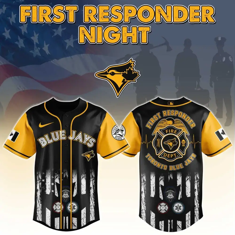 Honor First Responders With Blue Jays Special Edition Jersey – Stand Out In Style! Image