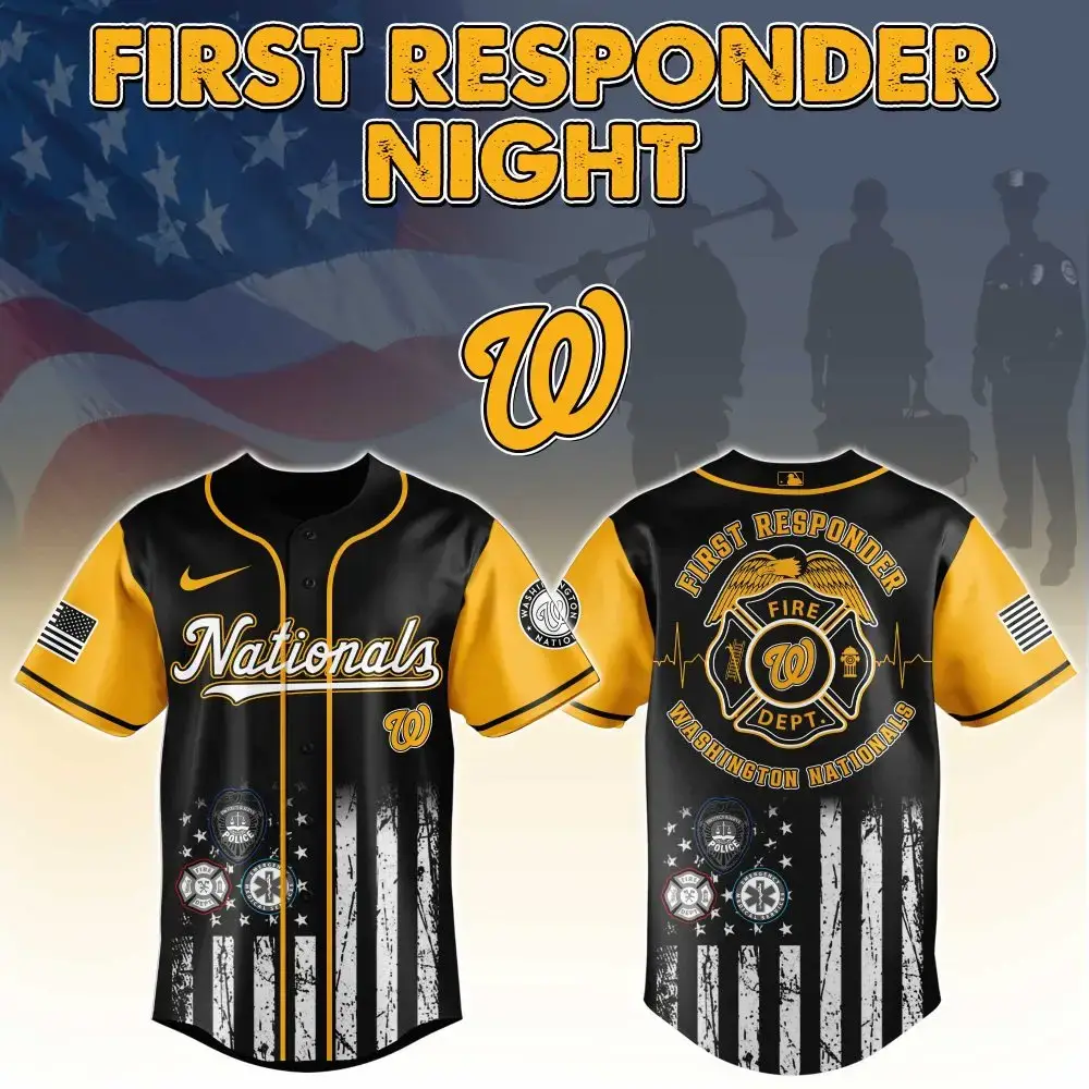 Honor Heroes: First Responder Night Baseball Jersey - Limited Edition Tribute Apparel Image