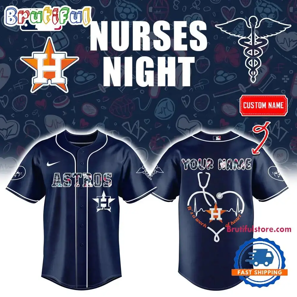 Houston Astros Nurse Night 2025 Jersey Shirt Image