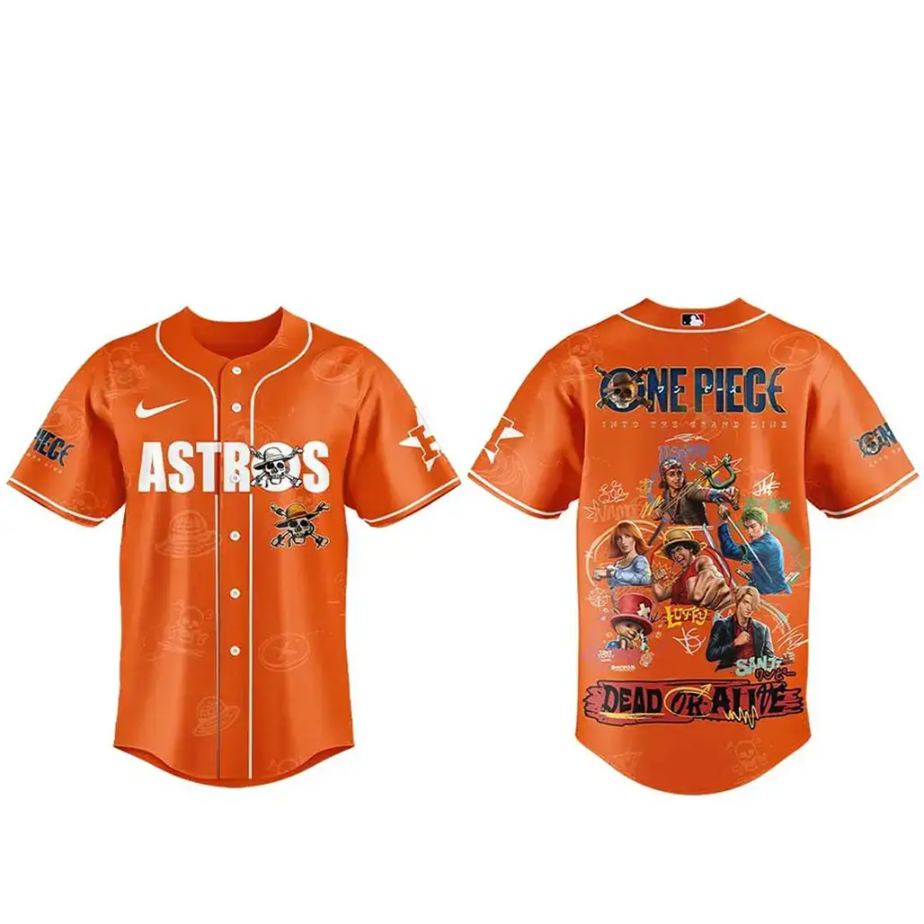 Houston Astros One Piece 2026 Dead Or Alive Baseball Jersey Image