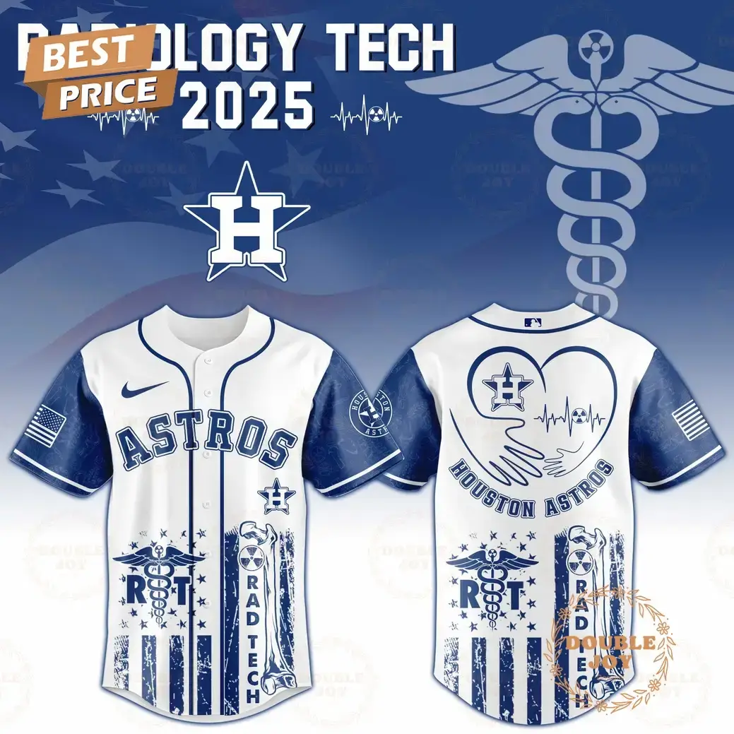 Houston Astros Radiology Tech Night 2025 Limited Edition Baseball Jersey Image
