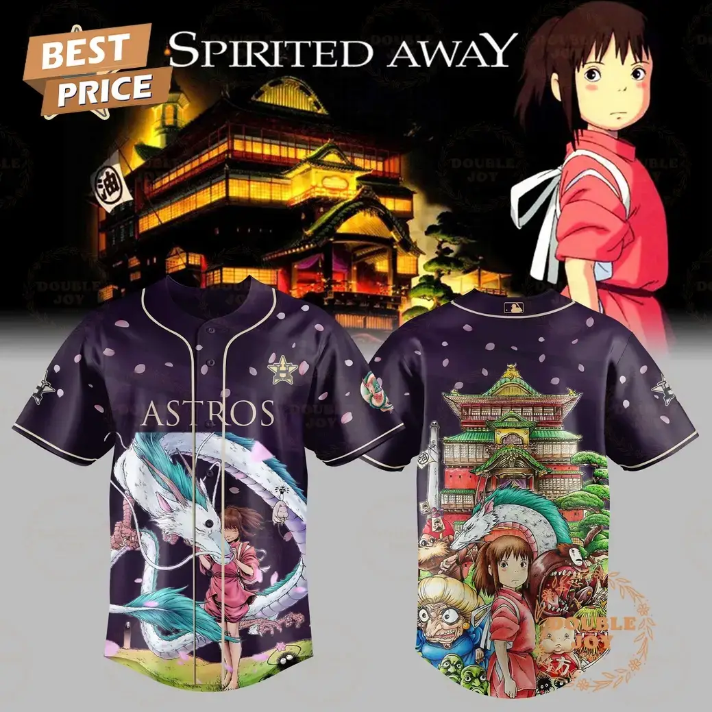 Houston Astros Spirited Away 2025 Limited Edition Baseball Jersey Image