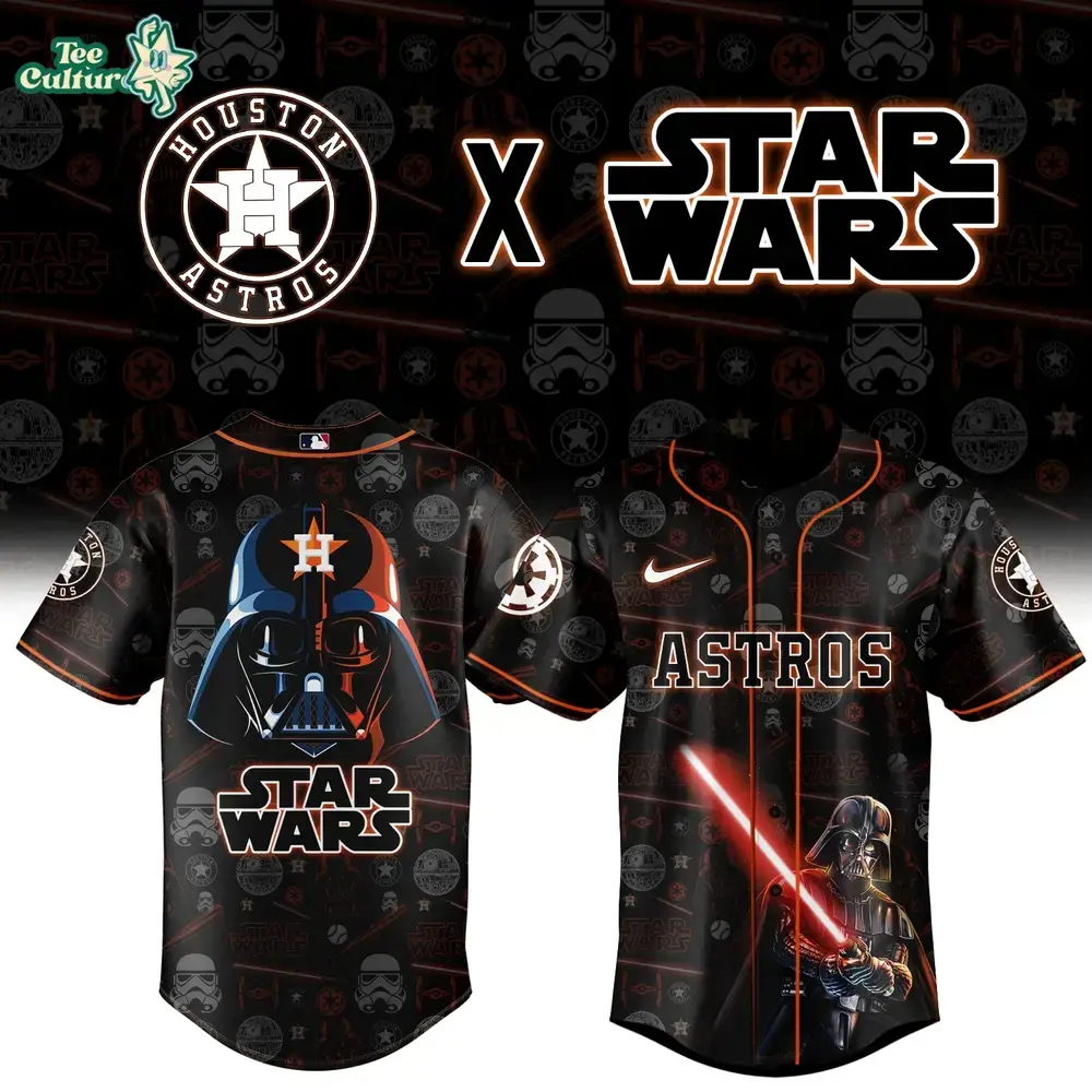 Houston Astros Star Wars Collaboration Limited Edition Baseball Jersey Image